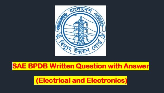 BPDB,PDB Job Question Pattern with Answers for -EEE